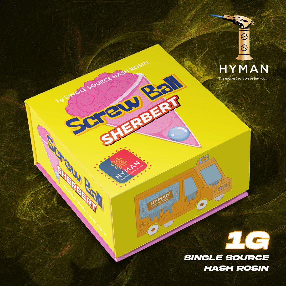 SCREW BALL SHERBERT